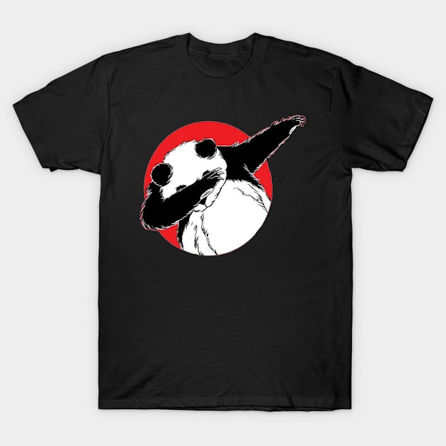 Panda dabbing T-Shirt by FiveCent